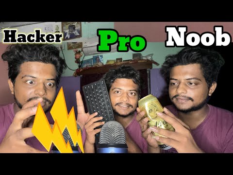 ASMR Noob vs Pro vs Hacker ASMRTIST