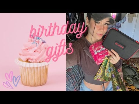 ASMR What I got for my birthday 2025. Soft spoken, tapping, fabric sounds, chit chat. Lofi. Haul