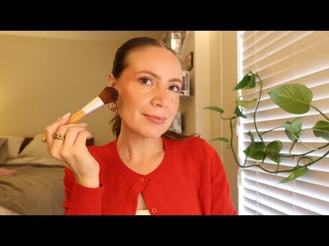 ASMR Get Ready with Me for Work 🌞 Soft-Spoken🌞 Soft & Glowy Summer Makeup