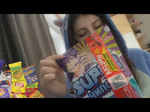 АСМР ИТИНГ СО СТИЧЕМ 💙 ASMR EATING WITH STITCH