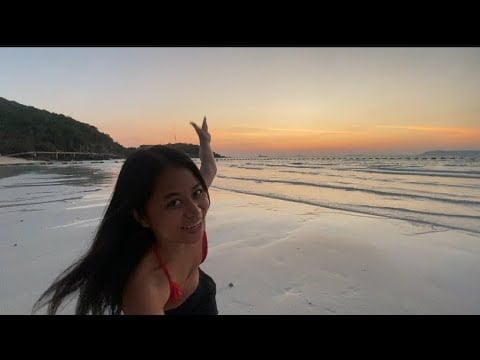Asmr at the beach  ( Lofi asmr)