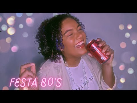 ASMR ROLEPLAY: FESTA ANOS 80 🕺🎉