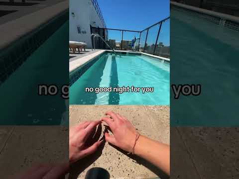 goodnight to everyone except these people asmr at the pool #asmr #oddlysatisfying #relax #fyp