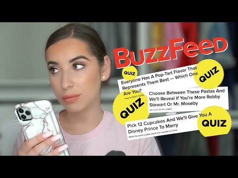 ASMR Answering Buzzfeed Quizzes