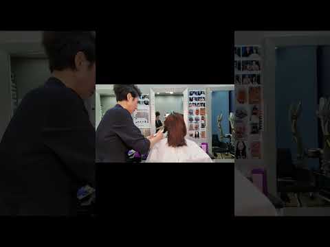 #미용실asmr #레아2269 #단발컷트 컷트 하나로 (피부 리프팅효과) 10년은 젊어보이네~🎶