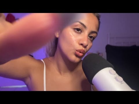 ASMR mouth sounds & hand sound 👄🥱