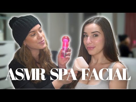 ASMR | Relaxing Facial Massage & Pampering