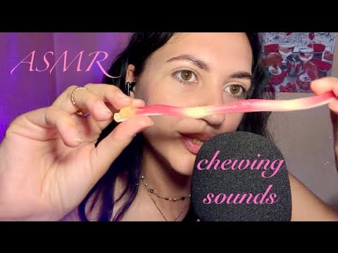 ASMR eating jelly candies🍬|Асмр желейки(chewing, 👄sounds)