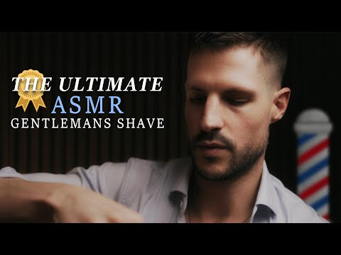 💈 The Absolute Gentlemans Haircut & Shave for INSTANT Relaxation 💈ASMR