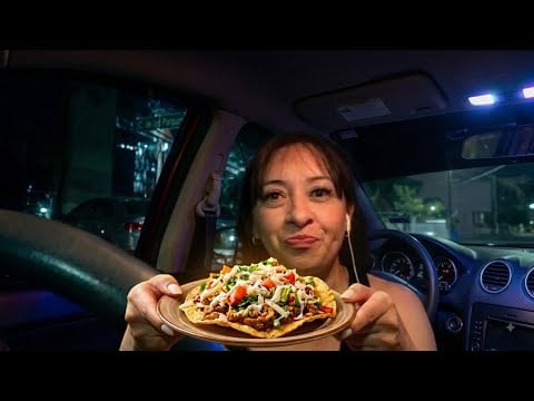 Asmr eating Yummy TOSTADAS Mukbang + Ramble (crunchy eating sounds & Soft Spoken)