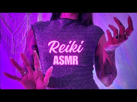 Reiki ASMR l finger fluttering l hand movements l hypnotic l lofi l relaxing