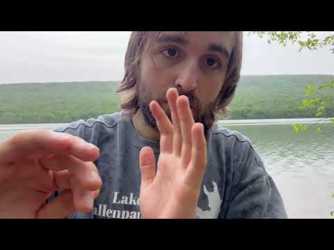 Outdoor ASMR Hand Movements (No Talking)