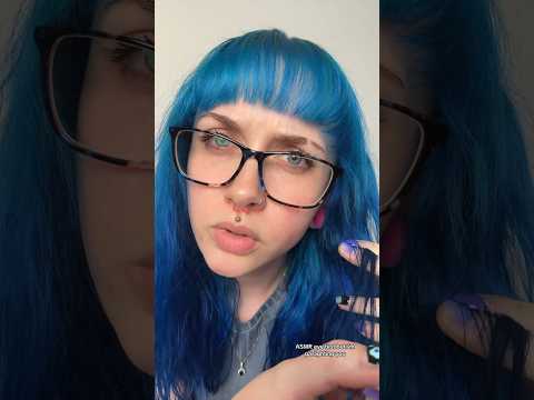 ASMR eye test but i’m gaslighting you😌full on✅⏰ #shorts #asmreyeexam #asmr #asmreyetest