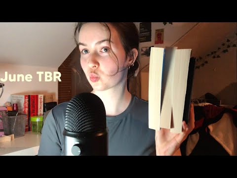 ASMR || BOOKS I WANT TO READ IN JUNE✨