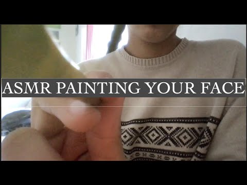 asmr painting your face