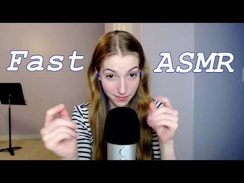 Very Fast Nonsensical ASMR (gibberish, inaudible, unintelligible)