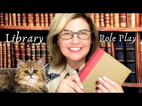 ASMR Library Roleplay (Pet Day!!) | Request 📚🐈💗