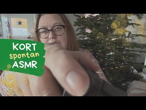 ASMR på svenska: Kort video (Lo-fi) - mestadels tapping