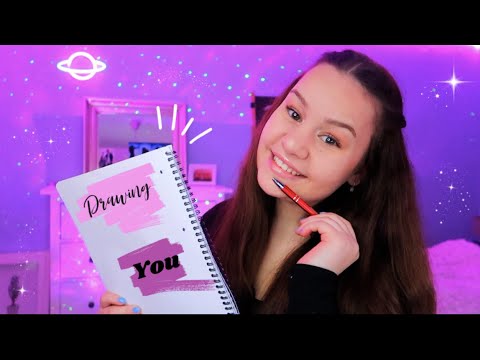 [ASMR] ICH ZEICHNE DICH!💞✏️ | Drawing You | ASMR Marlife