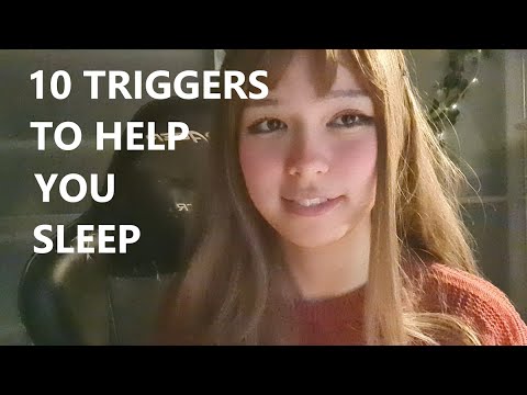 ASMR | 10 random triggers to help you sleep | Soft spoken | Tapping | Scratching | Flutter | Lotion