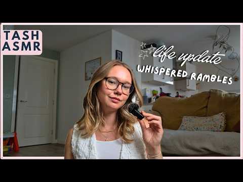ASMR Life update, whispering to help you sleep