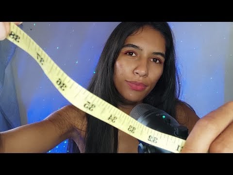 ASMR ROLEPLAY ESTILISTA CRIANDO SEU VESTIDO DE FORMATURA / Fast and aggressive ✏️