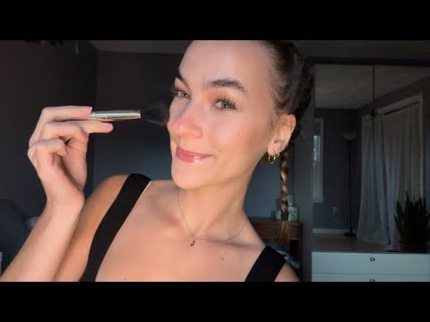 ASMR Makeup Routine ✨ Extreme Clicky Whispers for Instant Tingles”