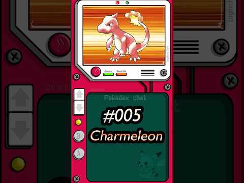 Relaxing Pokedex | Charmeleon 🔥 #asmr #shorts #pokemon #asmrsounds