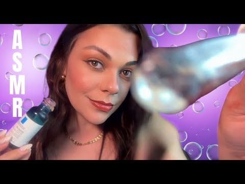 ASMR: Fazendo Seu Skincare Bem De Pertinho Até Você Dormir 💤 