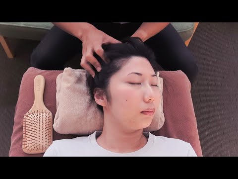 ASMR ヘッドマッサージで深いリラックス | 頭皮マッサージ