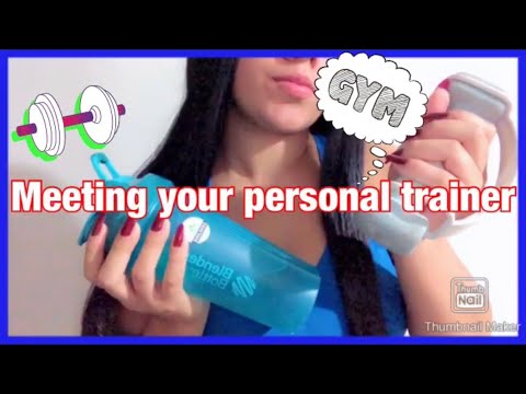 ASMR ROLEPLAY- Fitness Trainer