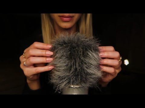 ASMR 1H SCRATCHING NO MICROFONE FOFO COM INAUDÍVEL E CHUVA 🌧️