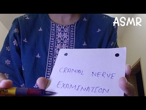 ASMR  10 minutes  Cranial nerve examination ( soft spoken ) | Asmr IA