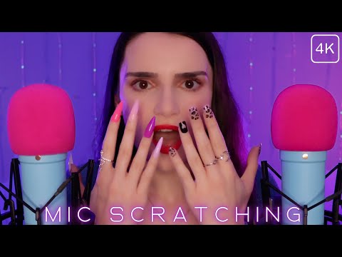 ASMR Mic Scratching with $500 Mics 😱 SHOCKING SOUNDS & DIFFERENT Nails 🔥 INSTANT SLEEP | No Talking