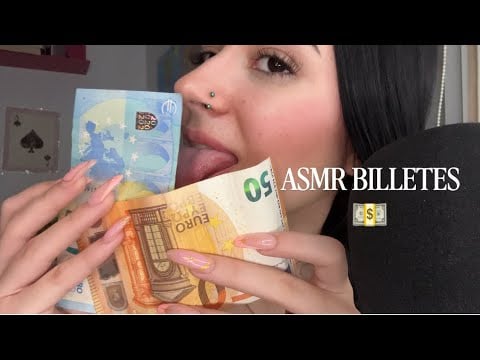 ASMR BILLETES 💵 Y MOUTH SOUND 