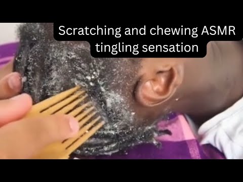 Ultimate ASMR Scalp Scratching  Crispy Chewing | PureTingles#ASMRRelaxation#ScalpMassage#ChewingASMR