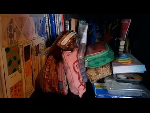 ASMR materiais de desenho e pintura✏️🎨🖌