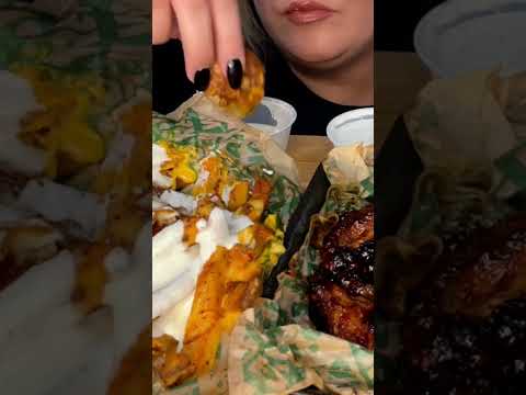 WingStop Cajun Corn Drenched In Ranch #shorts #asmr