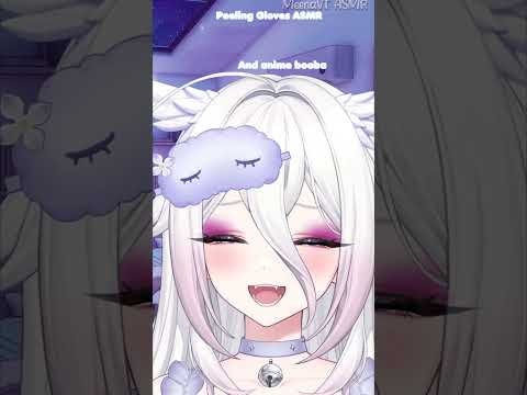 Peeling gloves ASMR 🙏#shorts #asmr #notalkingasmr #vtuber  #asmrshorts
