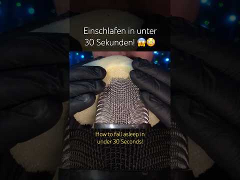 Einschlafen in unter 30 Sekunden! 🧡 #asmr