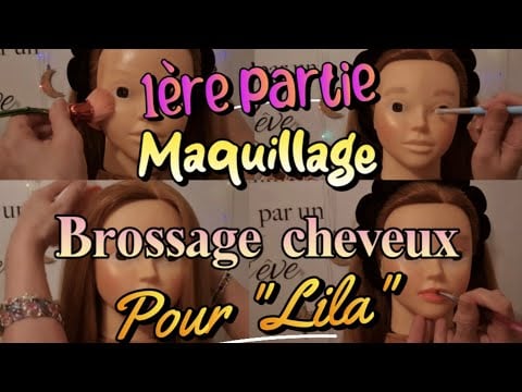 ASMR FRANÇAIS: RÔLEPLAY "Maquillage💄🖌/brossage cheveux💆‍♀️🪮 