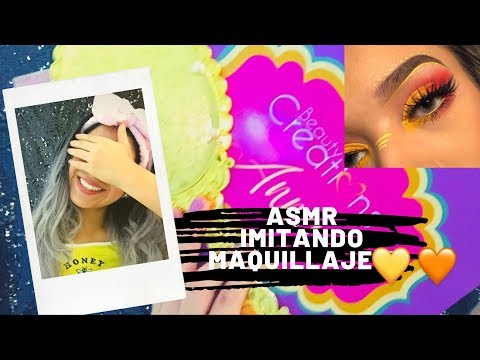 ASMR/ Maquillándome/ Relajante/ Tapping/ Susurros/ Andrea ASMR 🦋