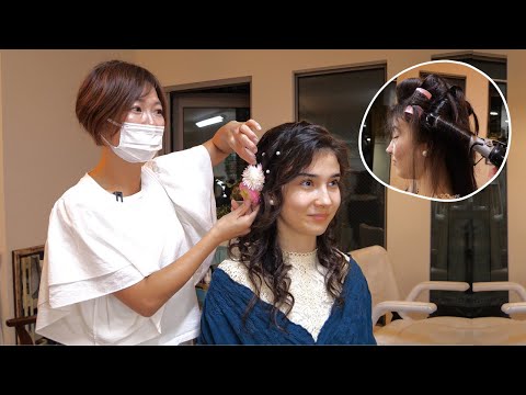 I got my first Beach Wedding Hairstyle in Tokyo, Japan (soft spoken)