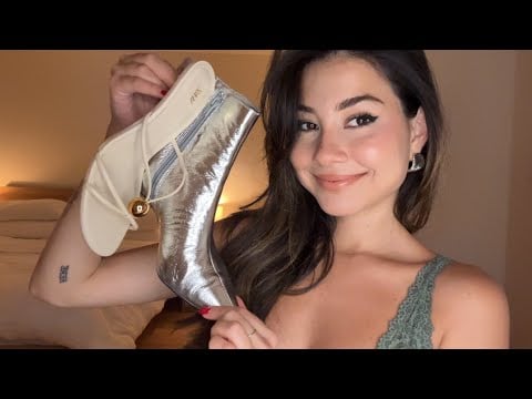 ASMR | Fave Summer Shoes, Tapping and Soft Spoken 