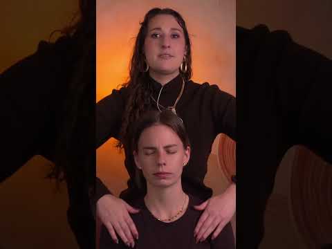 asmr massage on a real person