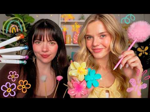 ASMR Besties In The Back Of Class Shower You With Attention ✏️💖