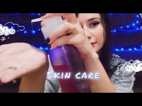 POSSO FAZER SUA SKIN CARE DA NOITE? - ASMR CASEIRO (CASEIRINHO)