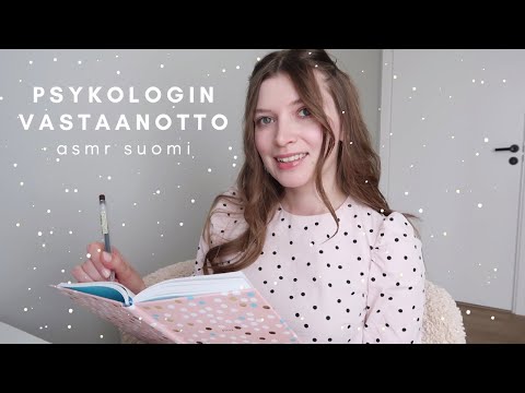ASMR suomi | Psykologin vastaanotto roleplay ✨ Ensimmäinen tapaaminen