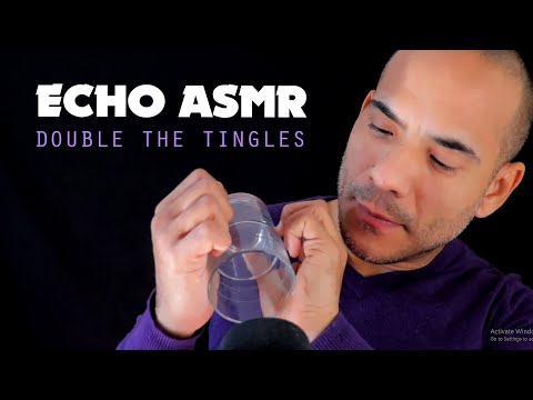 ECHO ASMR FAST TAPPING - 100% maximum tingles  guaranteed!!