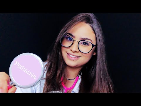 ASMR:PEDIATRA ROLEPLAY 🎧 (vídeo para relaxar e dar sono)